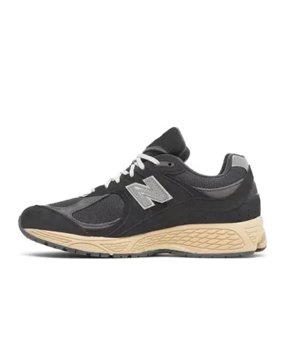 New Balance 2002R Black Dark Grey Sneakers-20312809