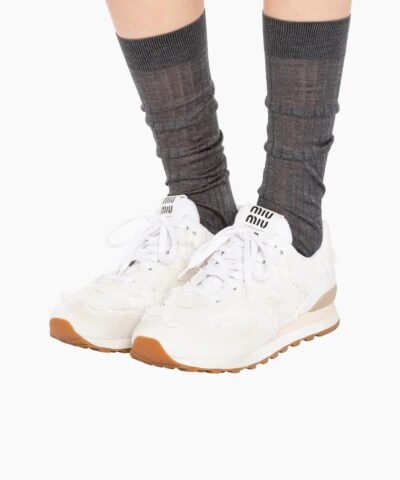 Alternative view of New Balance 574 Miu Miu Denim Colonial White