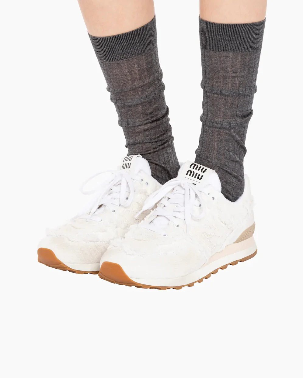 Alternative view of New Balance 574 Miu Miu Denim Colonial White