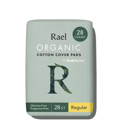 ORGANIC COTTON COVER PADS RAEL RG 02 DTC REGULAR 28 COUNT POLY FRONT 7a795294 22b5 44d3 98f3 4a87088d48f8 1