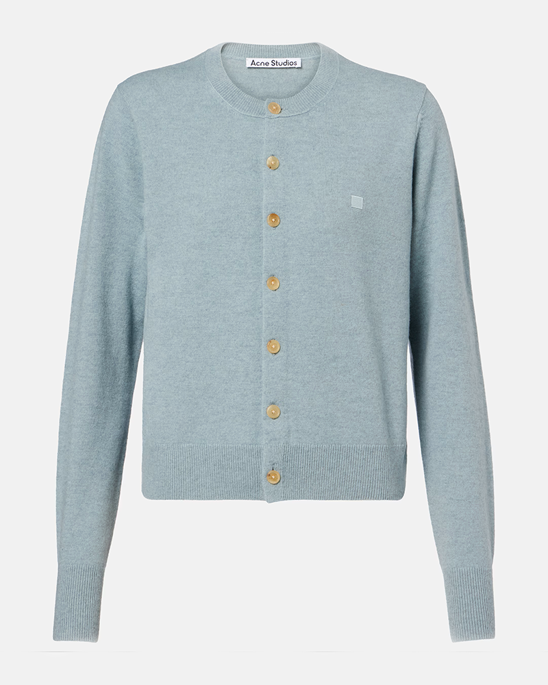 Acne Studios Kenny Wool and Yak Cardigan