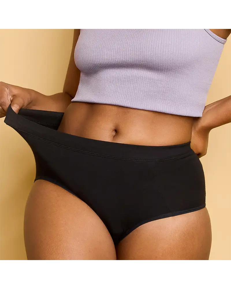 Alternative view of Reusable Period Black Underwear | Leak-Proof & Eco-Friendly