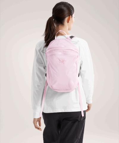 S25 X000009829 Heliad 15 Backpack Pink Glow Front View