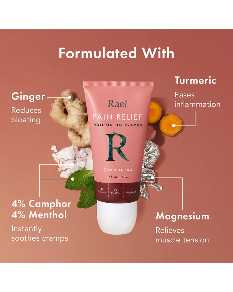 Alternative view of Pain Relief Roll-On for Cramps | Natural & Targeted Menstrual Comfort， Essential for Women (1.7 fl oz, 50 ml)