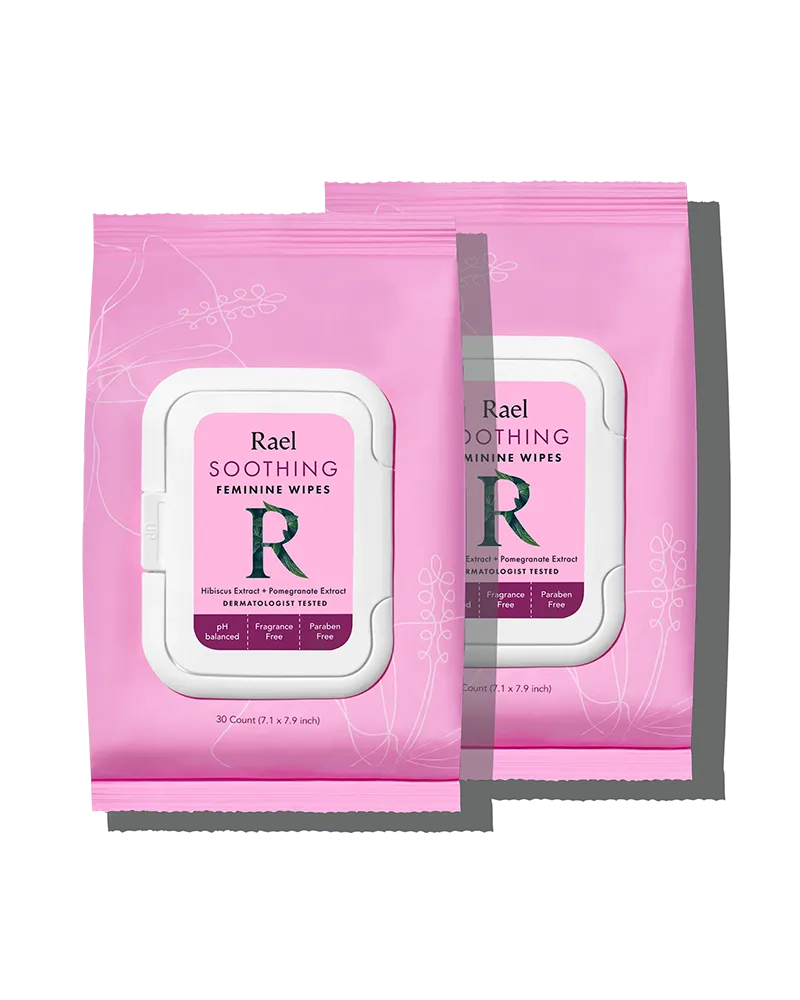 SOOTHING FEMININE WIPES Front NewPackaging 111623