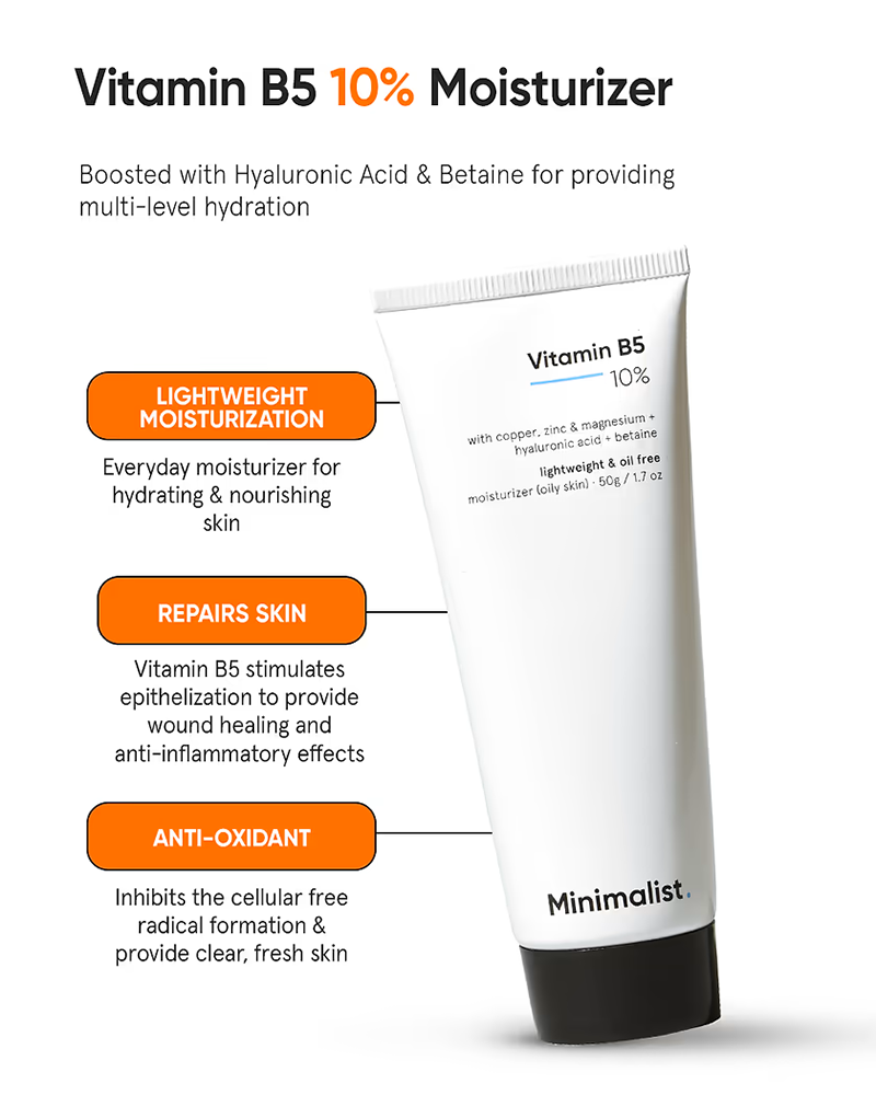 Alternative view of Vitamin B5 10% Moisturizer – Deep Hydration & Skin Barrier Support 50g / 1.7oz