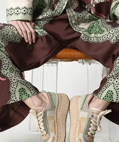 chloe shoesneaker milky mint 37 nama sneaker milky mint 2