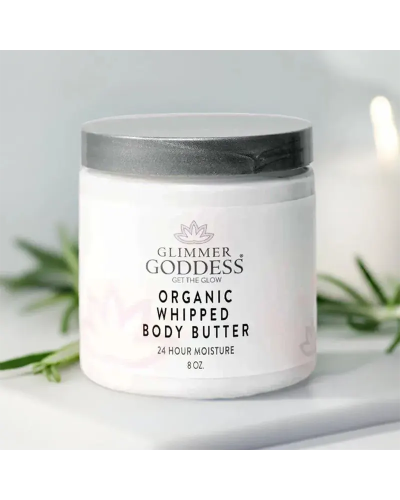 Alternative view of Glimmer Goddess Organic Whipped Body Butter – Moisturizing Cream for Soft, Smooth Skin