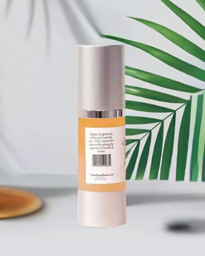 Alternative view of Glimmer Goddess Organic Vitamin C & Peptide Eye Serum – Brightening & Anti-Aging Formula