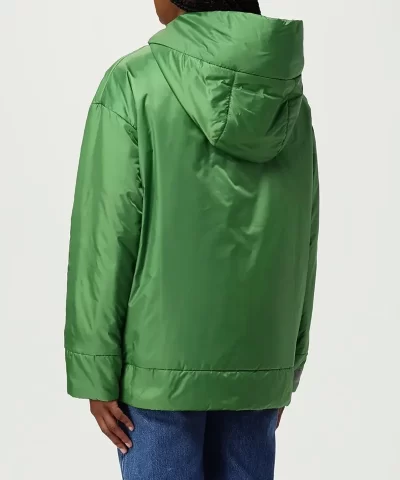 Max Mara The Cube Water-Repellent Canvas Padded Sweatshirt - Image 8