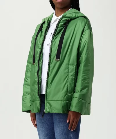 Max Mara The Cube Water-Repellent Canvas Padded Sweatshirt - Image 7