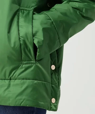 Max Mara The Cube Water-Repellent Canvas Padded Sweatshirt - Image 9