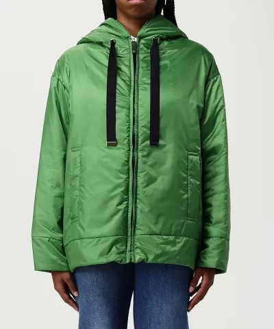 Max Mara The Cube Water-Repellent Canvas Padded Sweatshirt - Image 6