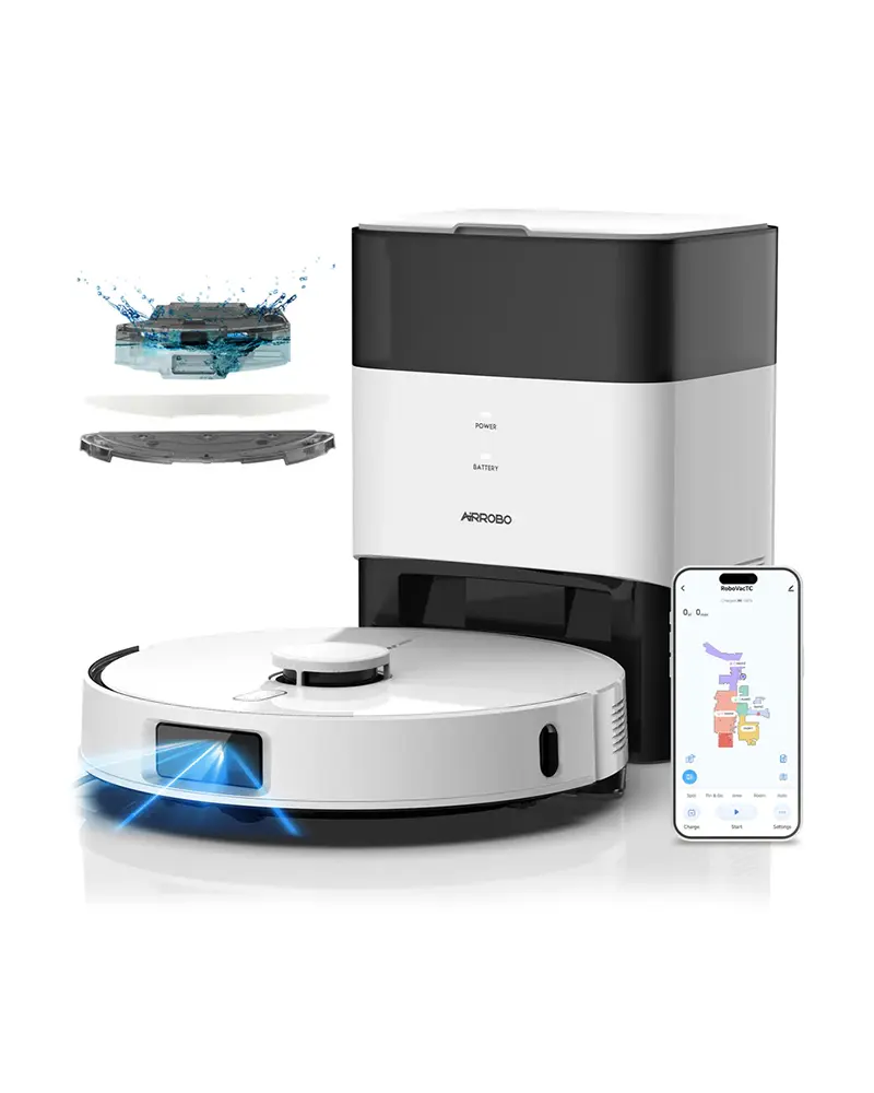 Alternative view of AIRROBO L60+ Smart LDS Laser Navigation Robot Vacuum