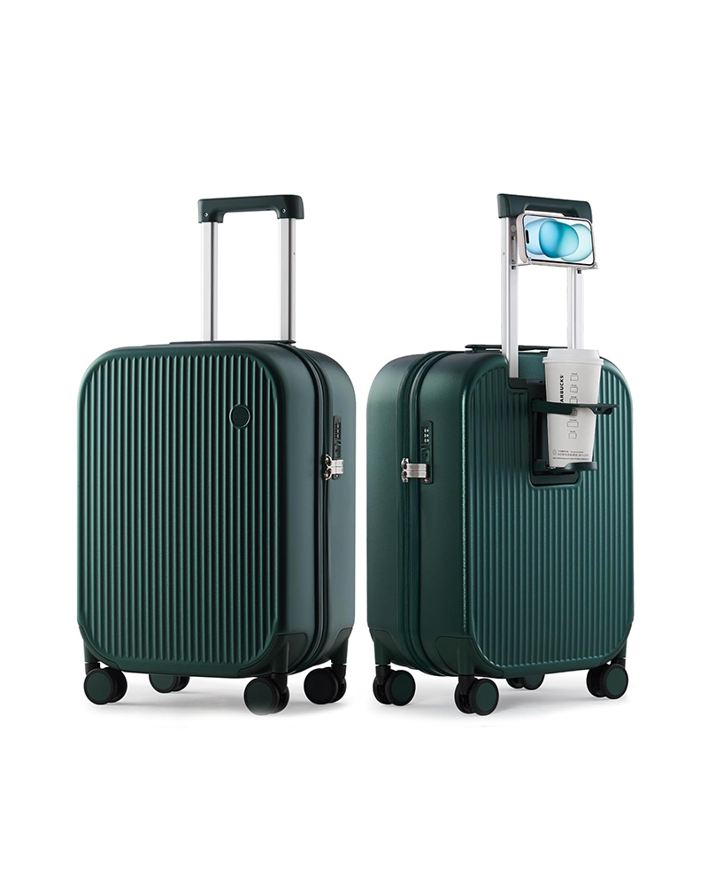 Alternative view of Mixi Carry On Luggage Hard Shell Spinner Wheels