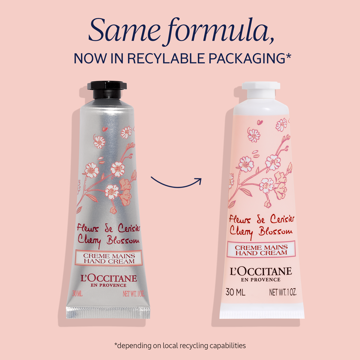 Alternative view of Cherry Blossom Hand Cream 1oz