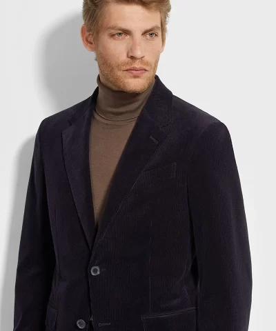 Alternative view of Navy Blue Cashco Jacket