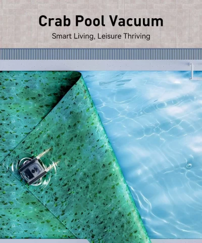 Seauto Crab Pro Cordless Robotic Cleaner, for Inground Pools up to 2000 Sq. ft - Image 5