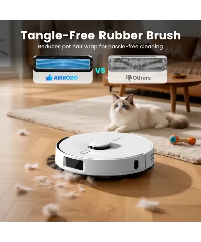 AIRROBO L60+ Smart LDS Laser Navigation Robot Vacuum - Image 5