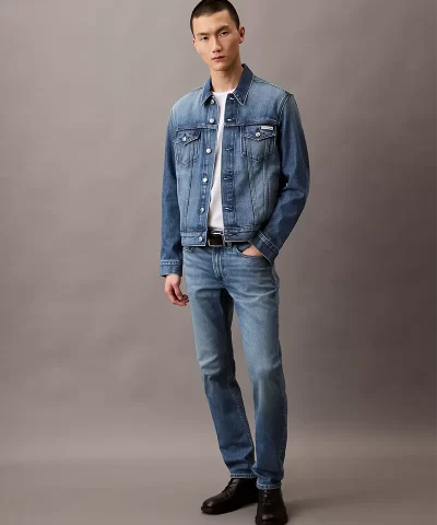 Calvin Klein Jeans Men's Classic Denim Trucker Jacket - Image 5