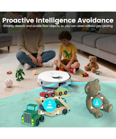 AIRROBO L60+ Smart LDS Laser Navigation Robot Vacuum - Image 7