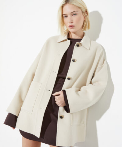Max&Co Double-Woven Wool Overshirt - Image 6