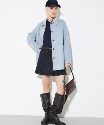 Max&Co Double-Woven Wool Overshirt - Image 2