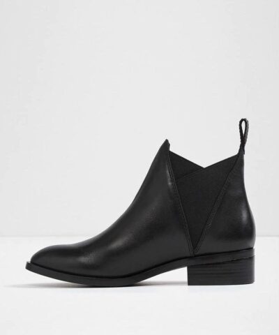 ALDO Black Scotch Chelsea Ankle Booties-20235708