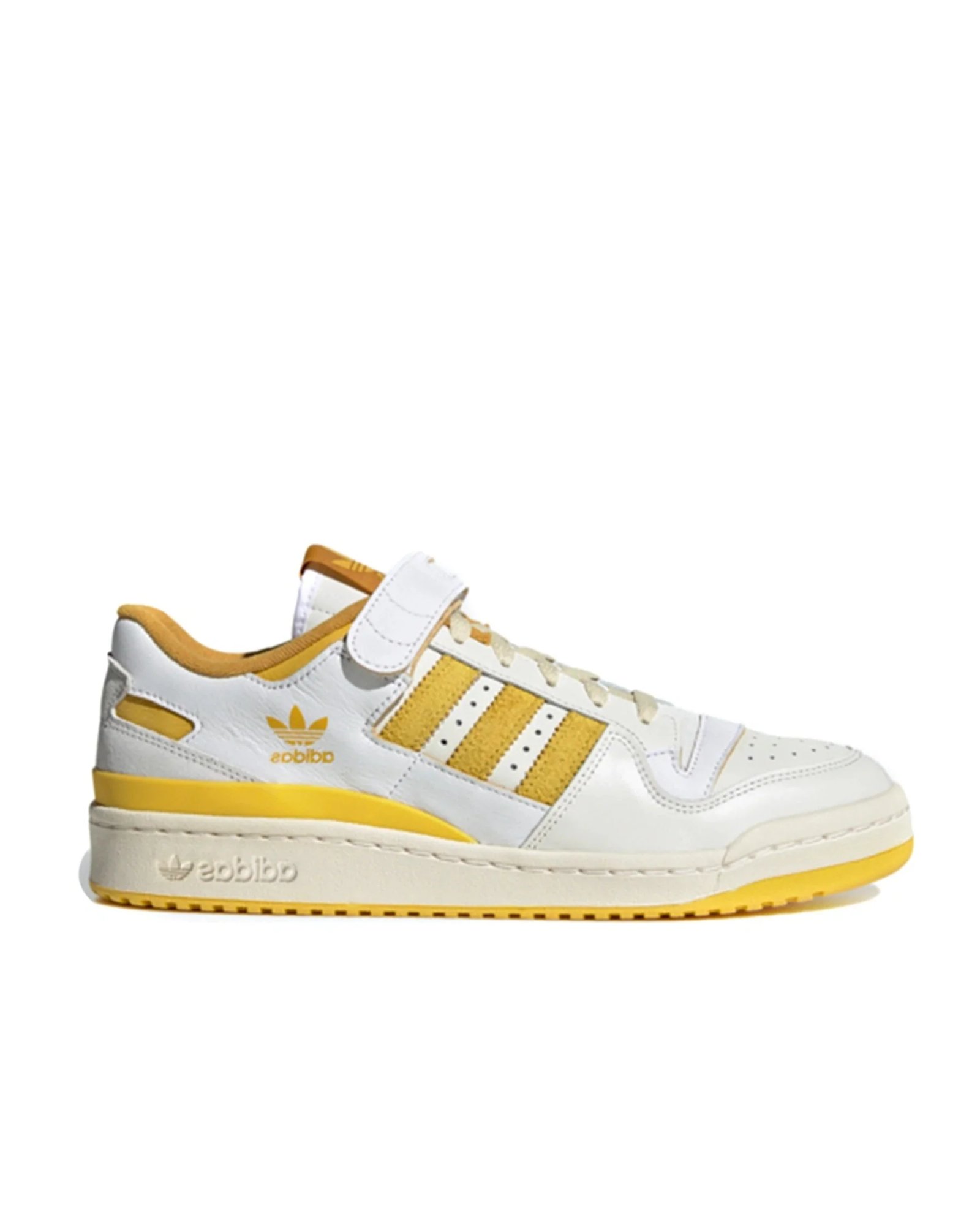 Adidas Originals Forum 84 Low In White Yellow-20244246