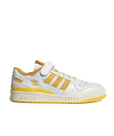 Adidas Originals Forum 84 Low In White Yellow-20244253