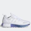 White / White / Boost Blue Violet Met
