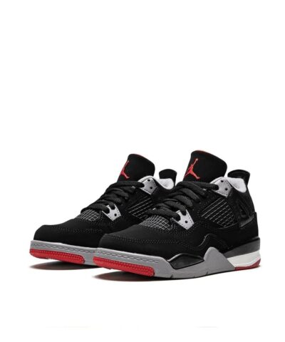 Alternative view of Air Jordan Kids 4 Retro (PS) Bred 2019