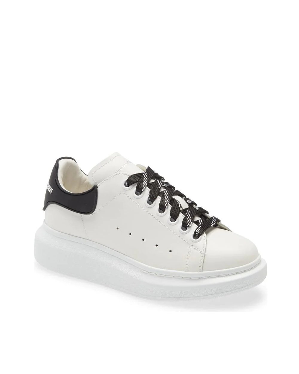 Alternative view of Alexander McQueen Men's Platform Sneaker, Black White