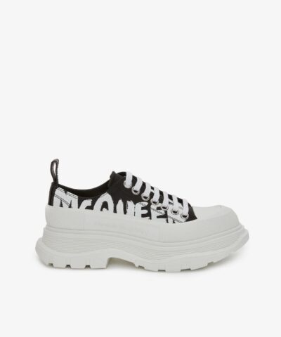 Alexander McQueen Tread Slick Lace-up in Black-20242813