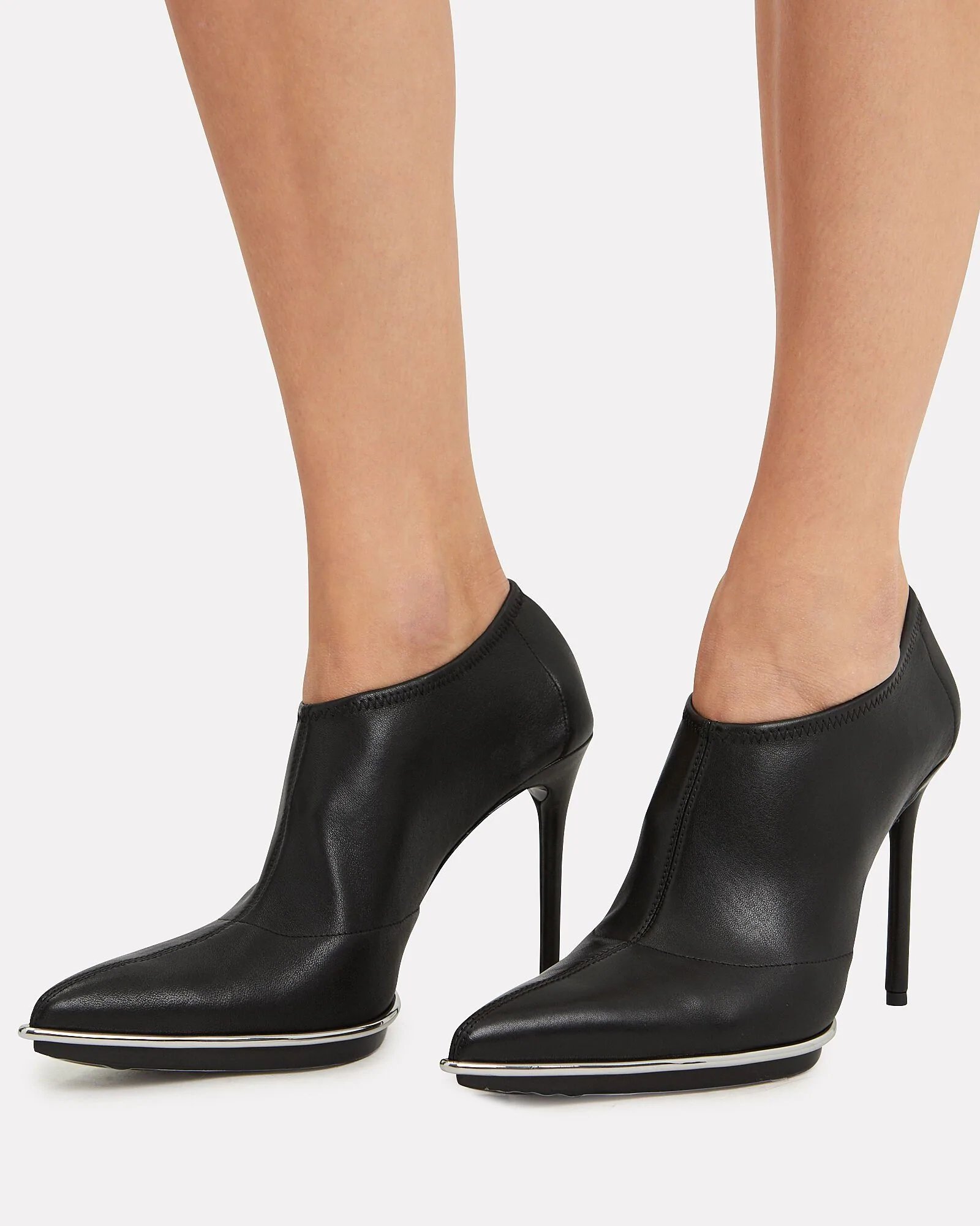 Alternative view of Alexander Wang Cara Halo Stretch Bootie