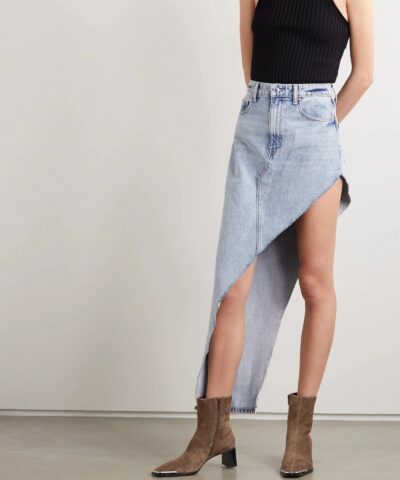 Alexander Wang Mascha Embellished Suede Ankle Boots - Image 5