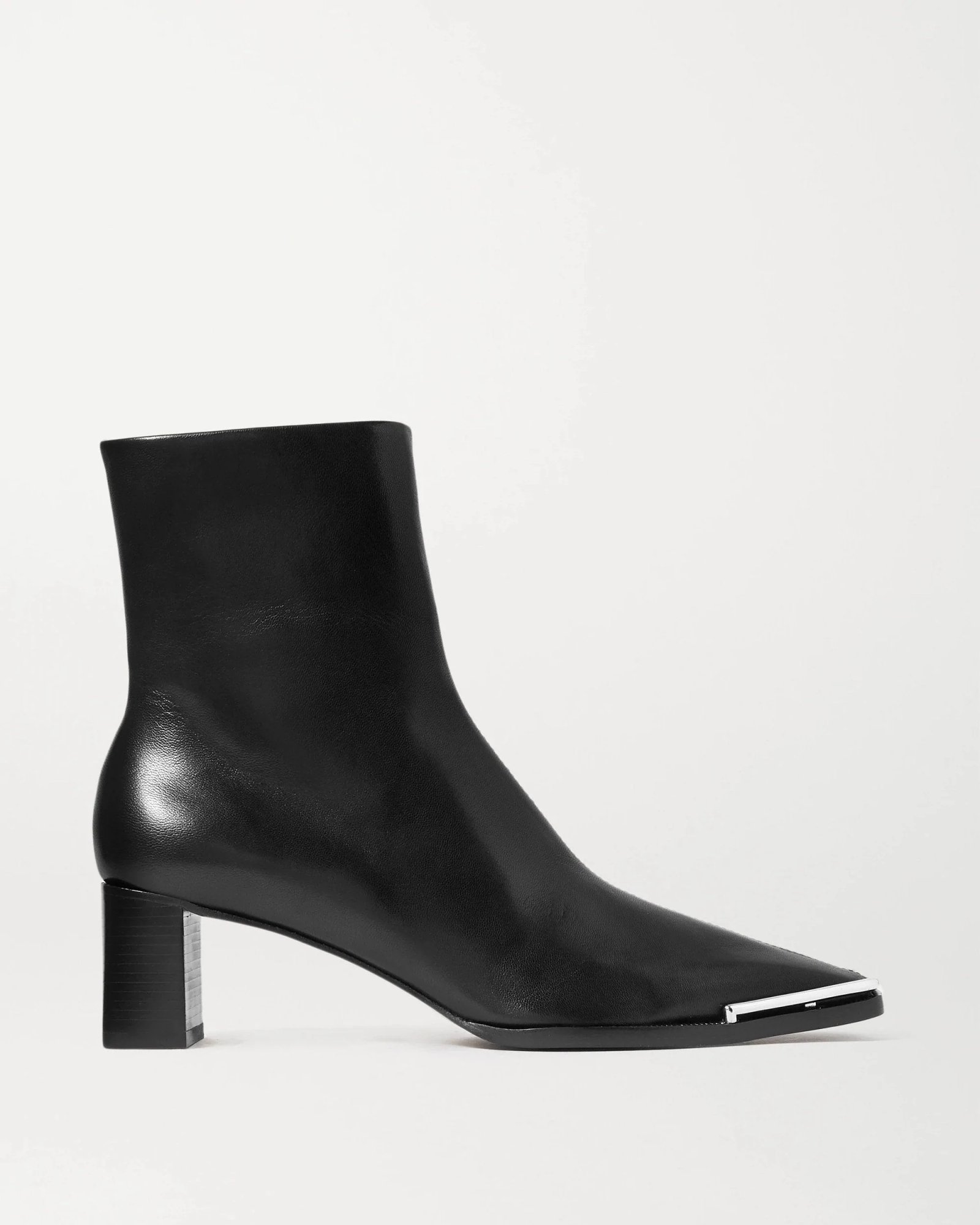 Alexander Wang Mascha Glossed-Leather Ankle Boots-20263092