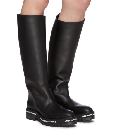 Alternative view of Alexander Wang Sanford Leather Riding Boot
