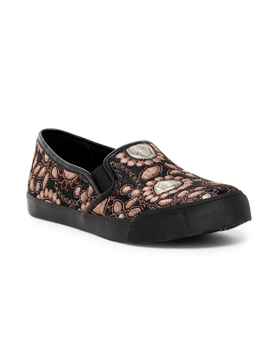 Alice + Olivia Women's Pink Piper Fabric Jacquard Sneaker-20219722
