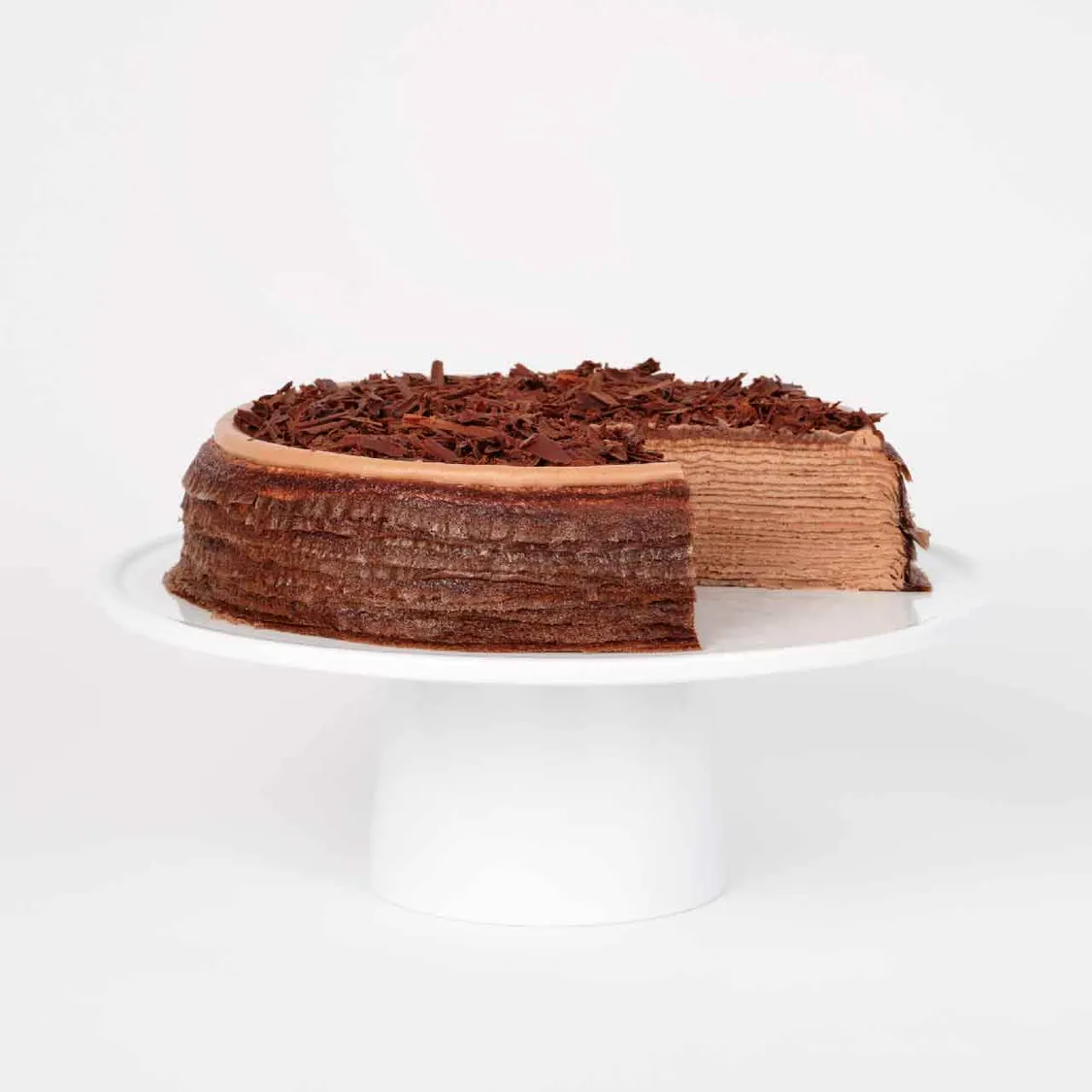 Alternative view of Amedei Chocolate Mille Crêpes - 9 inch (Serves 10-14)
