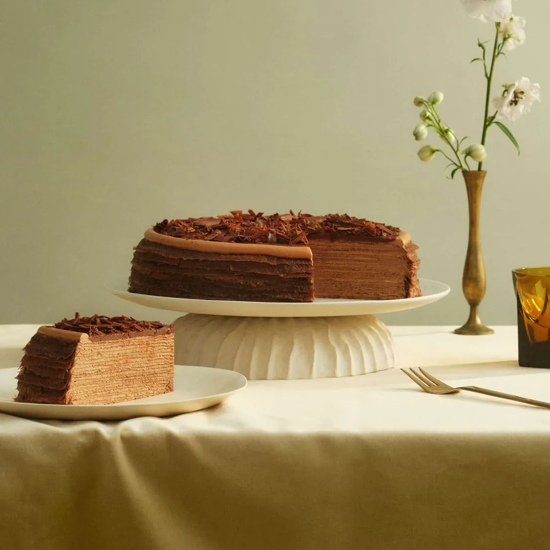 Amedei Chocolate Mille Crêpes - 9 inch (Serves 10-14)-221