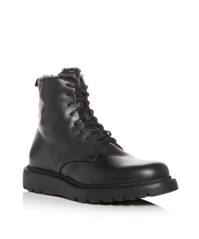 Alternative view of Aquatalia Men's Charles Weatherproof Leather & Shearling Boots
