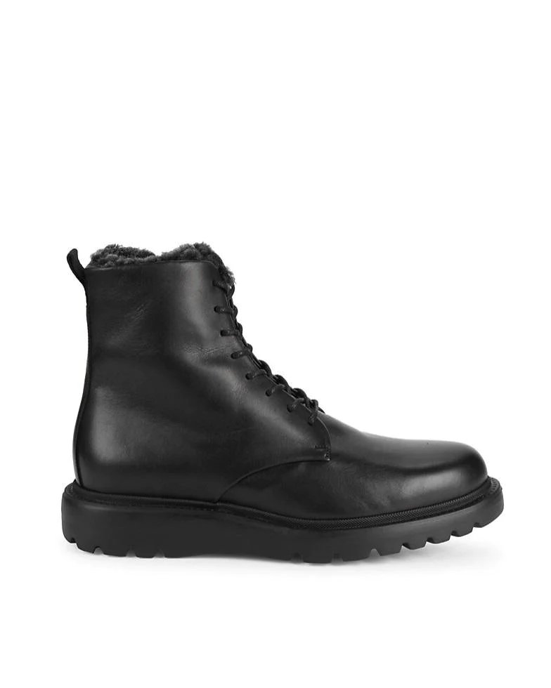 Aquatalia Men's Charles Weatherproof Leather & Shearling Boots-20259040