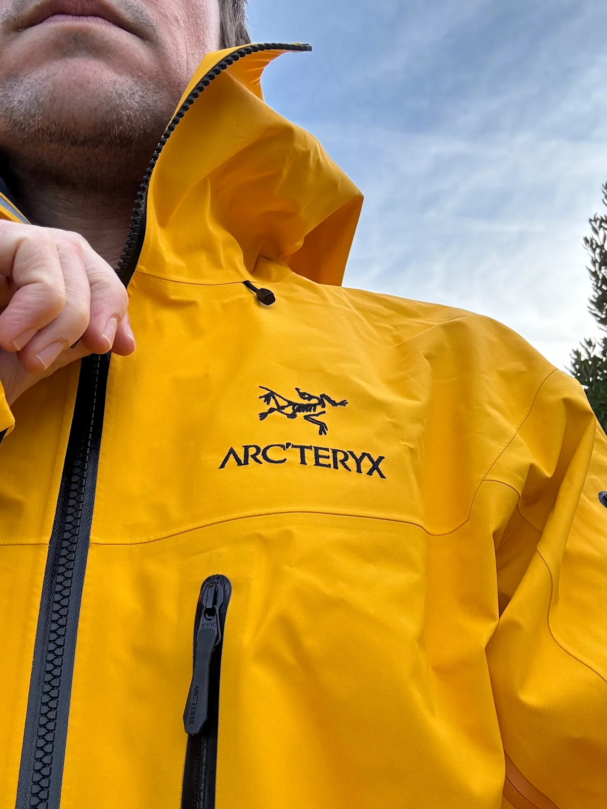 Arcteryx Alpha SV Closeup