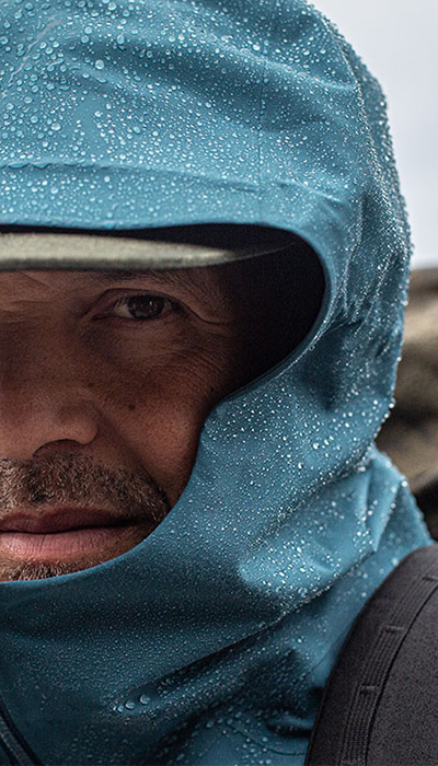 Arcteryx Ralle Jacket with hood on 14