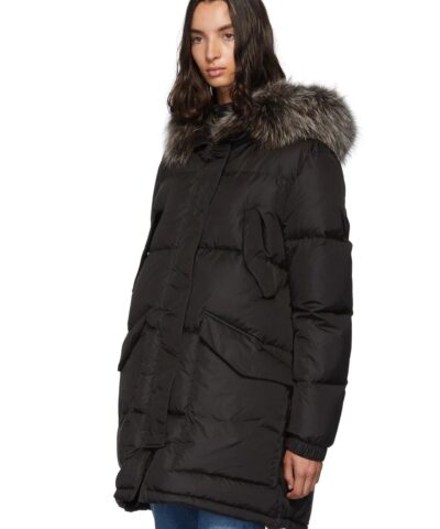 Army By Yves Salomon Doudoune Down Jacket, Black-20262902