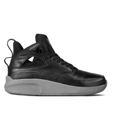 Article Number Nº 1115-0135 In Black Men's Mid-Cut Sneakers-20226929