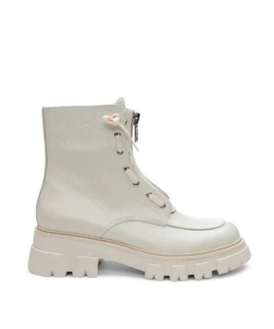 Ash Black Lynch Front Zip Chunky Boots-20249408