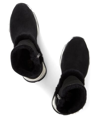 Ash Blake Suede & Faux Fur High-Top Sneakers - Image 4
