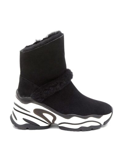 Ash Blake Suede & Faux Fur High-Top Sneakers-20260604